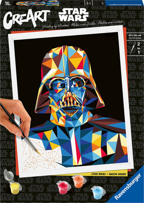 Ravensburger Creart Painting bei Number - Star Wars Darth Vader