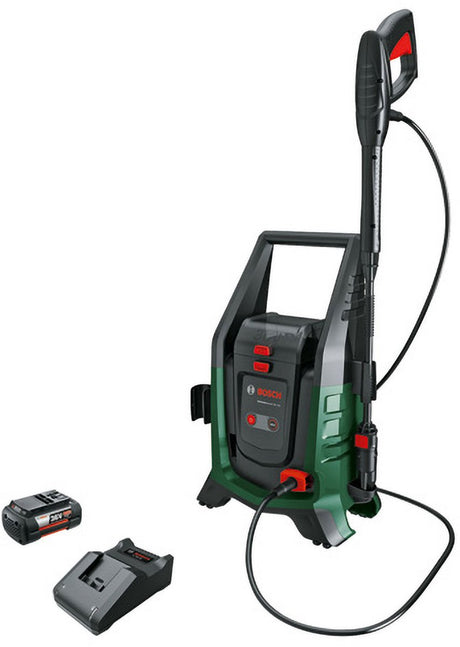 Bosch Gartengeräte - 36V Akku Hochdruckreiniger 100 bar, 1x Akku 4,0 Ah Li-Ion, Ladegerät 06008c7002