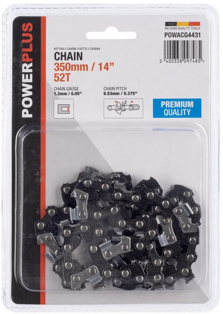 Powerplus ketting powacg4431 - 14 - 350mm - 52t - premium
