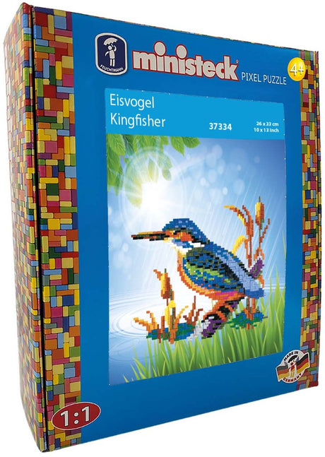 Ministeck mozaïek speelgoed kingfisher xl box 1300 stuks creatief.