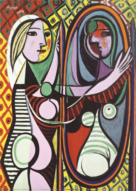 Eurographics – Mädchen vor einem Spiegel [jeune fille devant un miroir] – Pablo Picasso – 1000 Teile 48×68 cm (B×H) – Kunstpuzzle