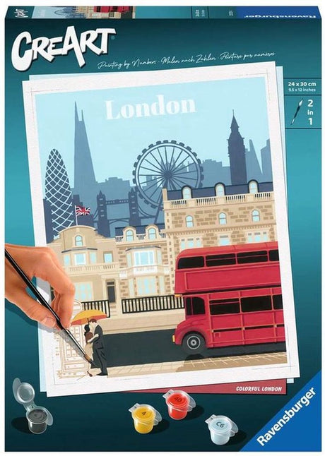 Markenlos ohne Marke Ravensburger kreiert das farbenfrohe London