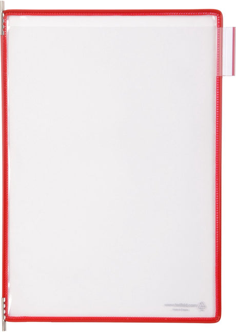 Tarifold Display-Tarifold-Tasche T-Display rot