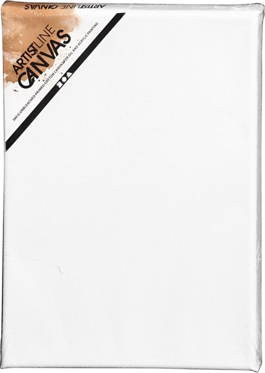 Creativ Company Leinwand-Maltuch 18x24 cm weiß - artistline.
