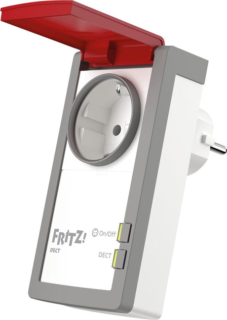 AVM Fritz! Dez. 210 – Smart Plug, niederländische Steckdose, innen und außen geerdet