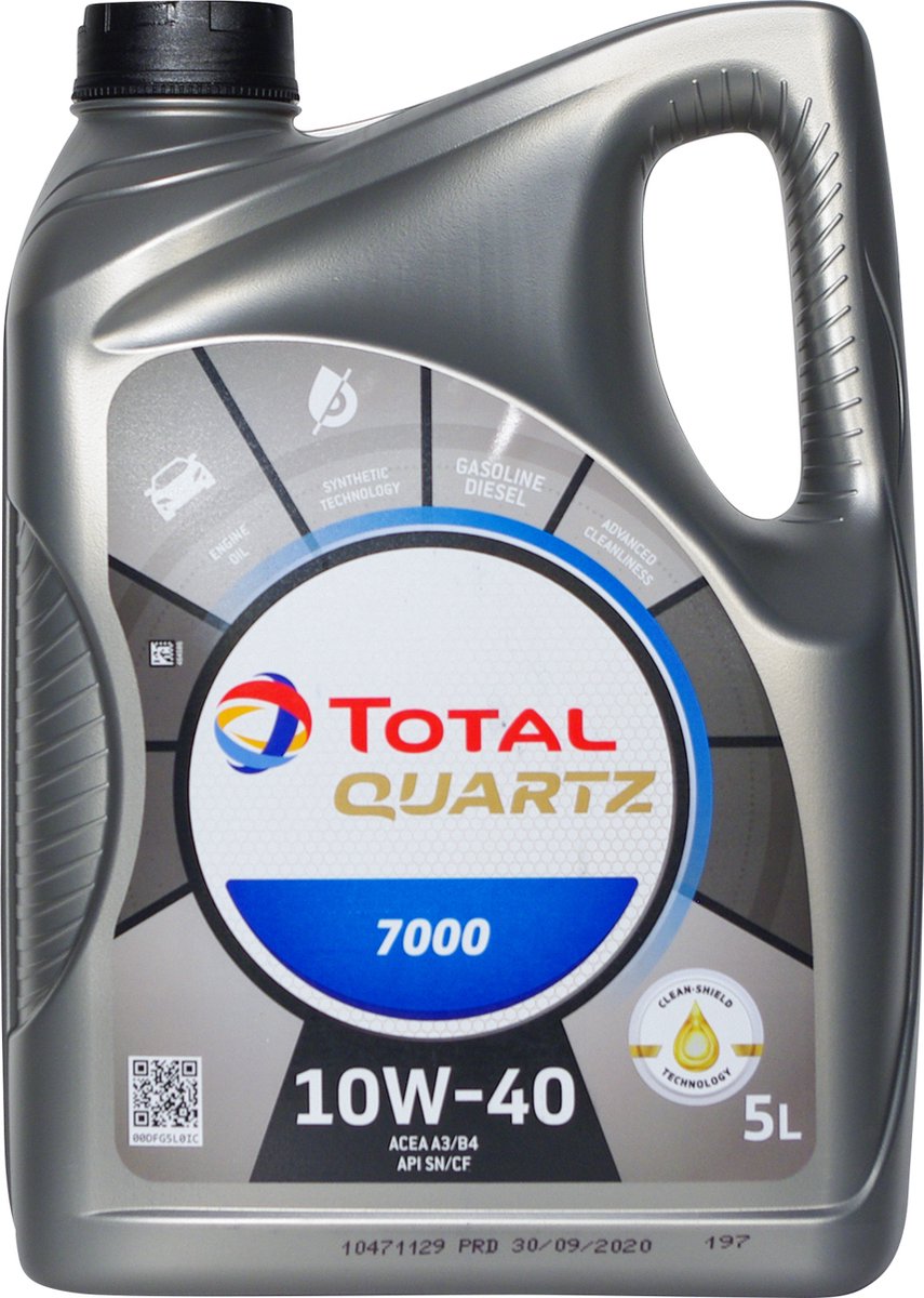 Insgesamt 10w40 Quarz 7000 5l