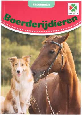 Selecta Tactic Malbuch Bauernhoftiere – 48 Seiten – Malbuch für Kinder – Bauernhof – ab 2 Jahren