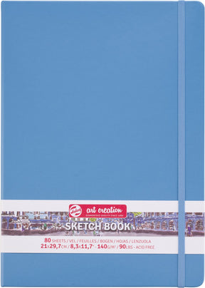 Talens Art Creation Skizzenbuch blau 21 x 29,7 cm 140 g 80 Blatt