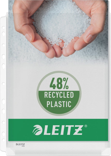 Leitz Showtaschen 4756 PVC A4 11-Loch-Perforation Mundharmonika-Rückseite