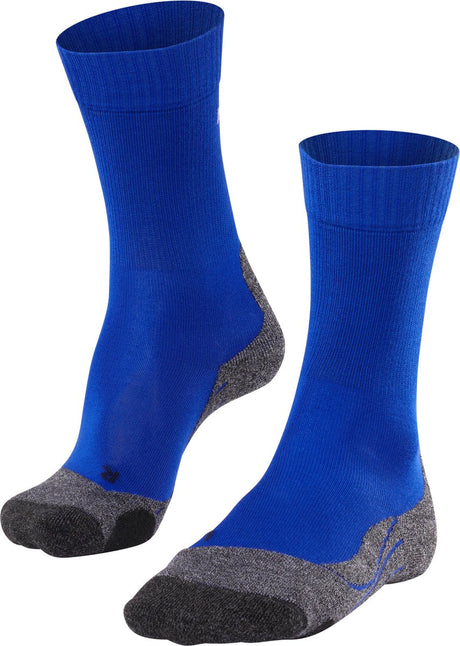 Falke TK2 Cool Anti-Blister Wandersocken aus dickem Lyocell-Funktionsmaterial Herren Blau - Größe 39-41