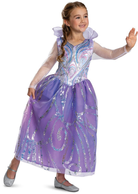 Disguise Wicked Glinda Kinderkostüm, offiziell lizenziert von , bequeme Passform und detailliertes Design, Jahre 7 bis 8