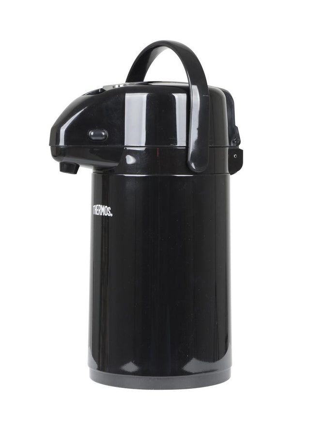 Thermos - pompschenkkan - 1l3 - zwart