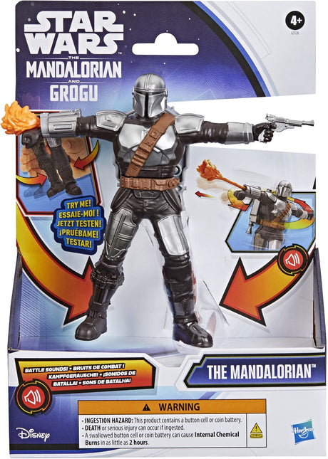 Hasbro star wars actiefiguur mandalorian fx met accessoires 15 cm.