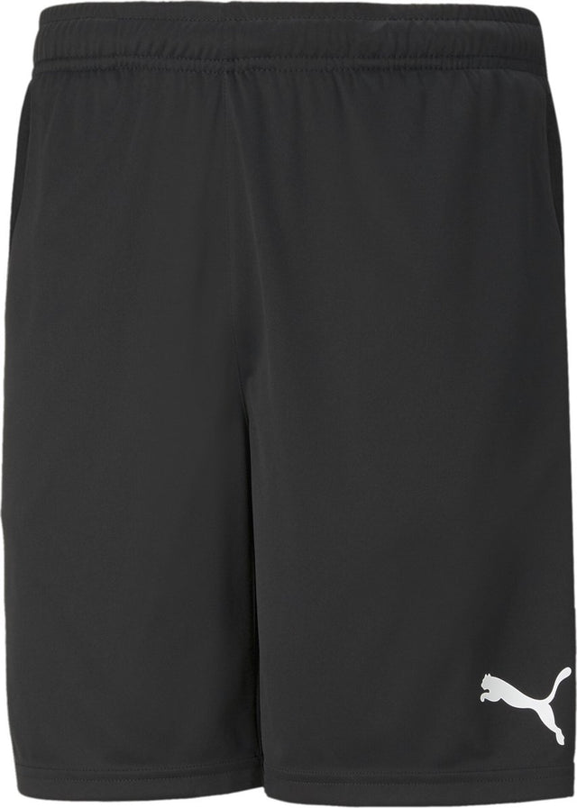 Puma teamrise training shorts heren sportbroek - black- white
