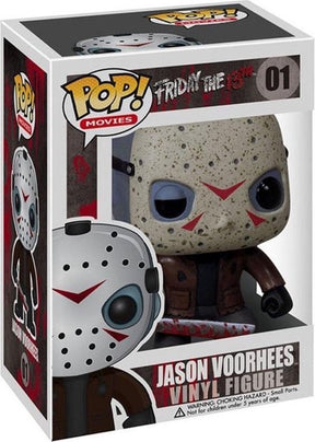 Funko pop movies: jason voorhees - friday the 13th - horrorfiguur - 9,5 cm - #01