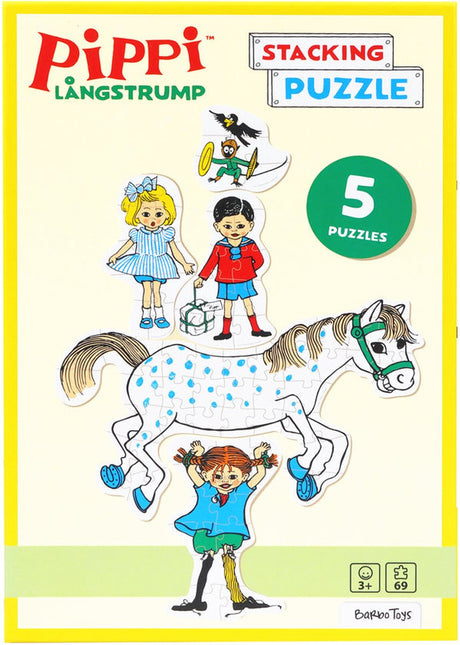 Barbo Toys Pippi Stapelpuzzle (8632)