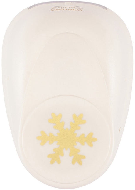 Vaessen Kreativstanzer – Figurenstanzer – Schneeflocke – 3,3 x 3,8 cm