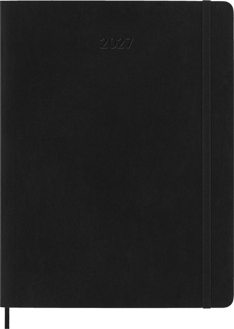Moleskine 12-Monats-Tagebuch – 2027 – wöchentlich – XL – Softcover – Schwarz