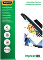 Fellowes lamineerhoezen impress a3 - glanzend - 100 micron - 100 stuks