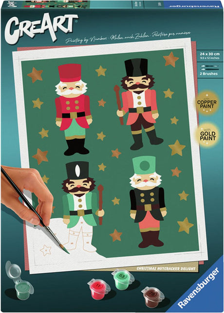 Ravensburger Creart Malen nach Zahlen – Weihnachtsbild