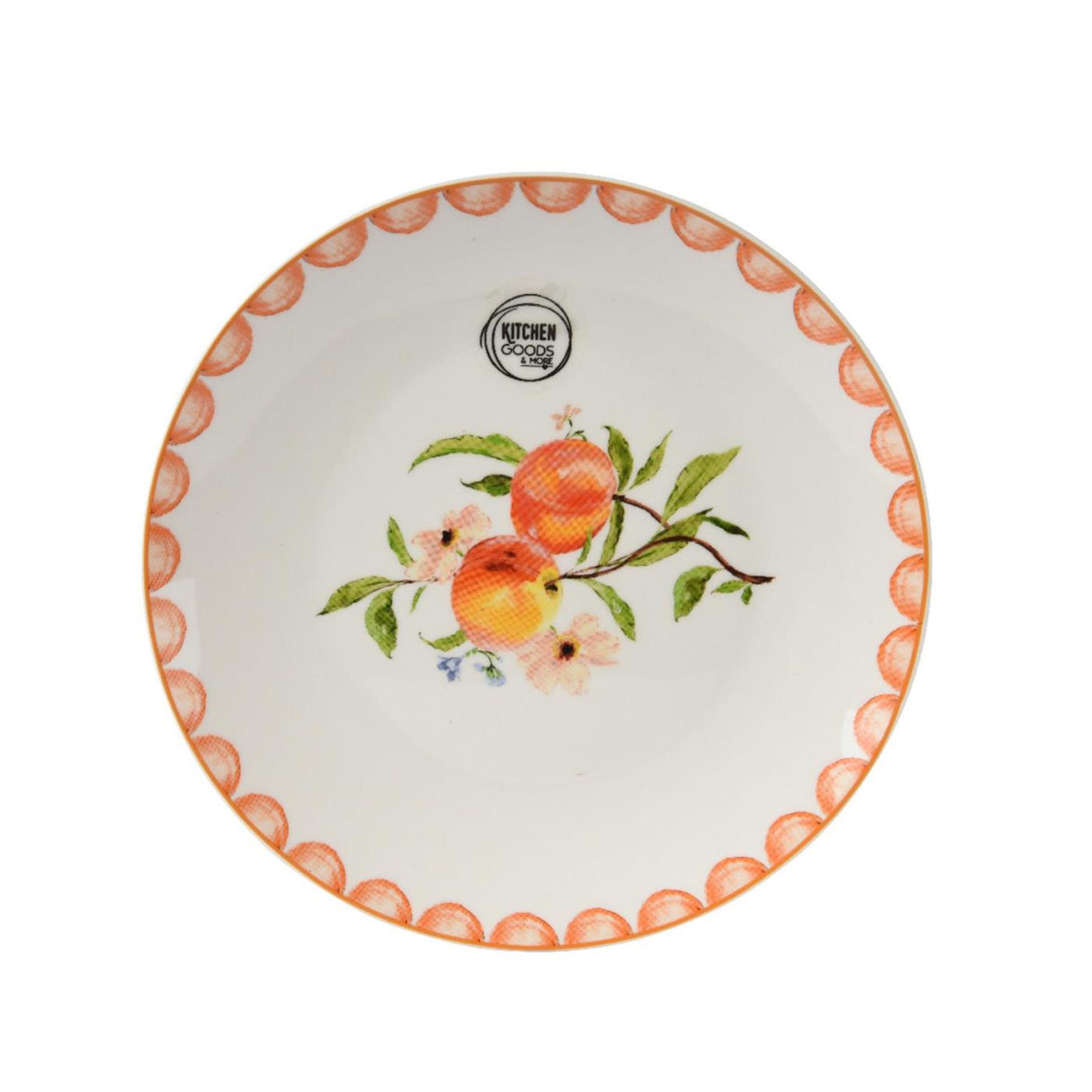 Decoris Frühstücksteller Pfirsichporzellan ø20cm