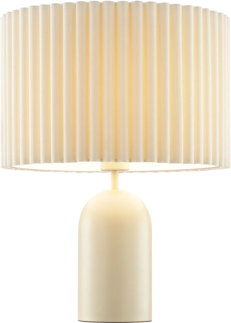 Brilliant velin - tafellamp - 1-lichts - e27 - beige