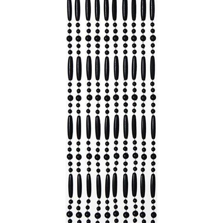 Wicotex Fliegenvorhang Perla 90x220cm schwarz
