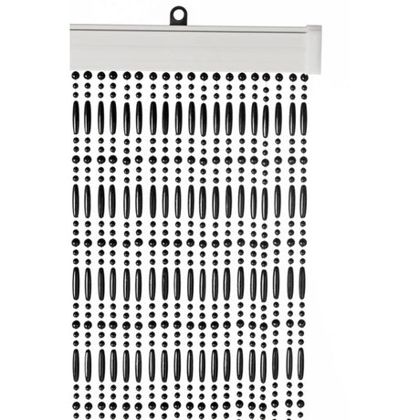 Wicotex Fliegenvorhang Perla 90x220cm schwarz