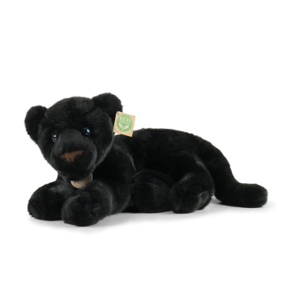 Plüsch schwarzer Panther 40 cm umweltfreundlich
