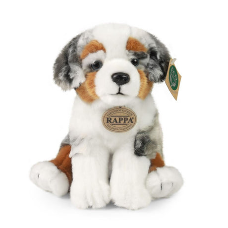 Pluche australian shepherd 23 cm eco-vri | 2 stuks