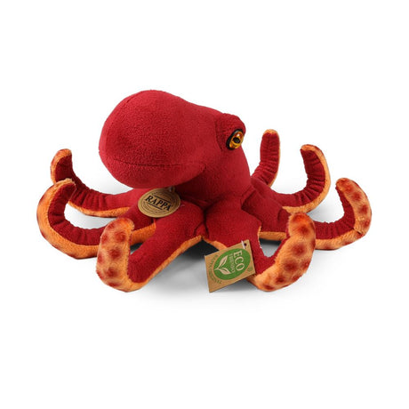 Pluche octopus 26 cm eco-vriendelijk