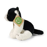 Plüsch schwarz-weiße Katze 14 cm umweltfreundlich