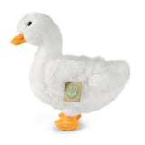 Pluche eend 24 cm eco vriendelijk