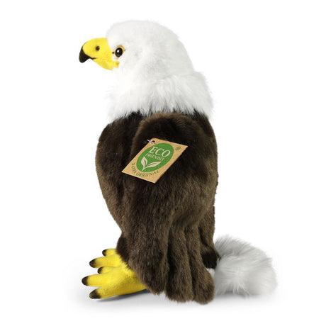 Rappa pluche knuffel adelaar 25 cm eco-vriendelijk gerecycled speelgoed.