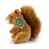 Pluche eekhoorn 12 cm eco-vriendelijk | 2 stuks