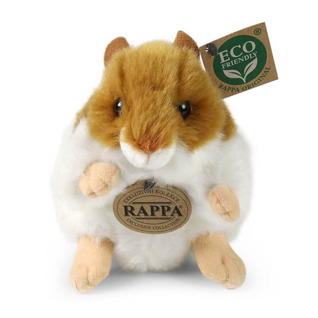 Pluche hamster 13 cm eco-vriendelijk | 2 stuks