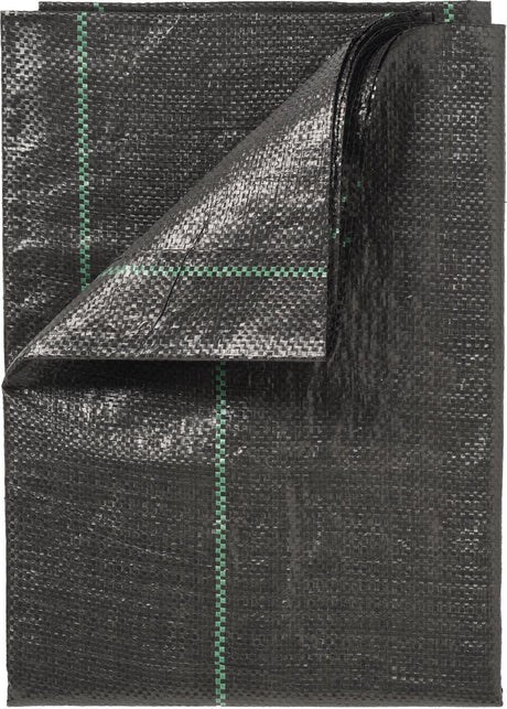 Natur – Bodentuch – 4,2 x 5 m – 100 g m² – Schwarz – Anti-Wurzeltuch