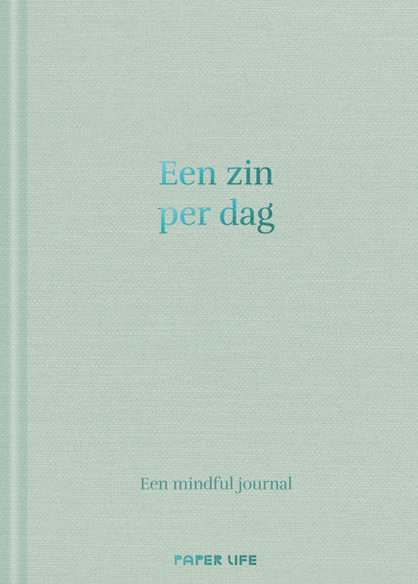 Paper life een zin per dag - mindful journal - 365 dagen