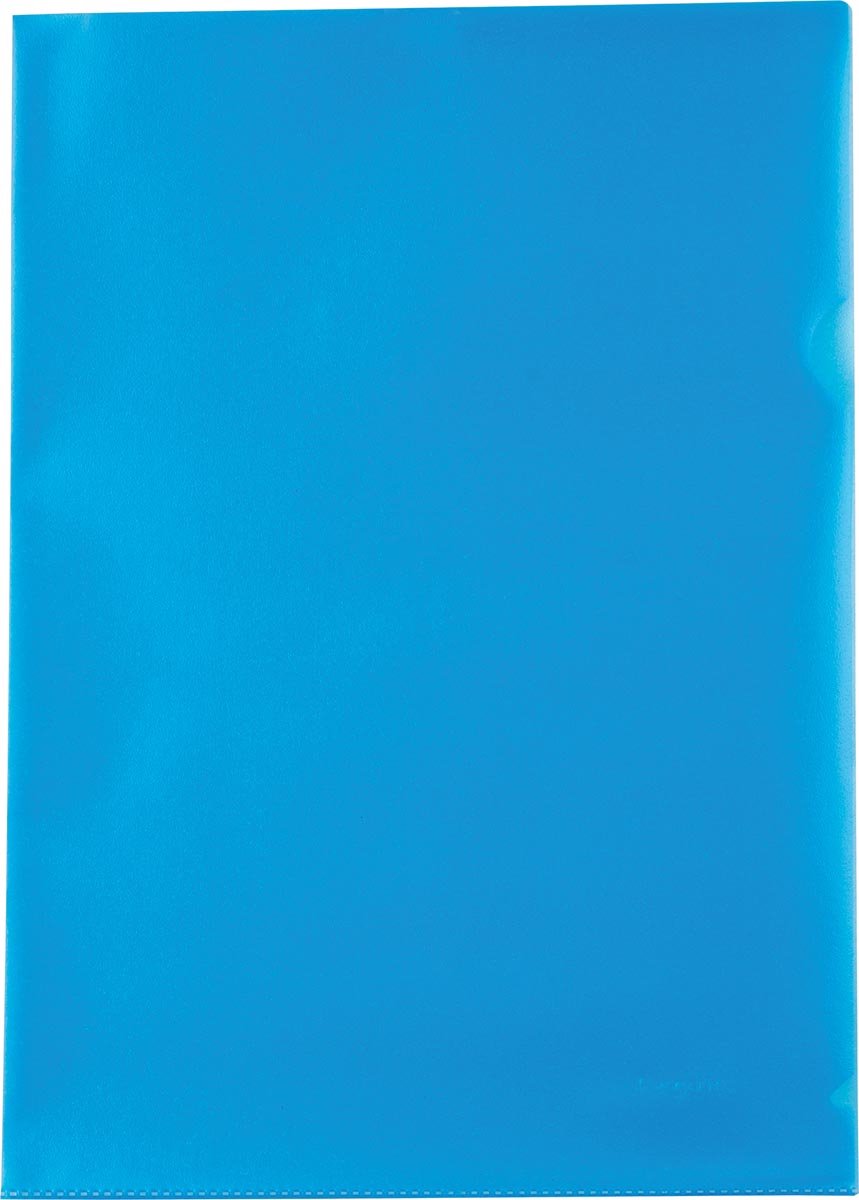 Pergamy L-Ordner, ft A4, Seiten von 120 Mikron, Packung mit 25 Stück, blau
