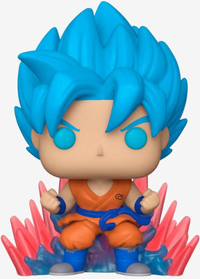 Funko-Pop! Dragon Ball Super – Ssgss Goku (Kaio-Ken mal zwanzig) #1256, exklusiv im Dunkeln leuchtend