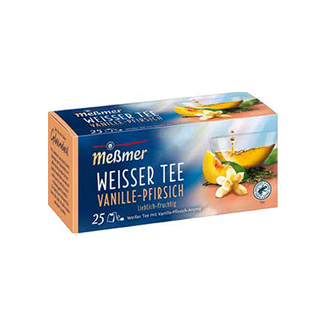 Messmer Weißer Tee Vanillegeschmack 25x 1,40gr (12 Stück)