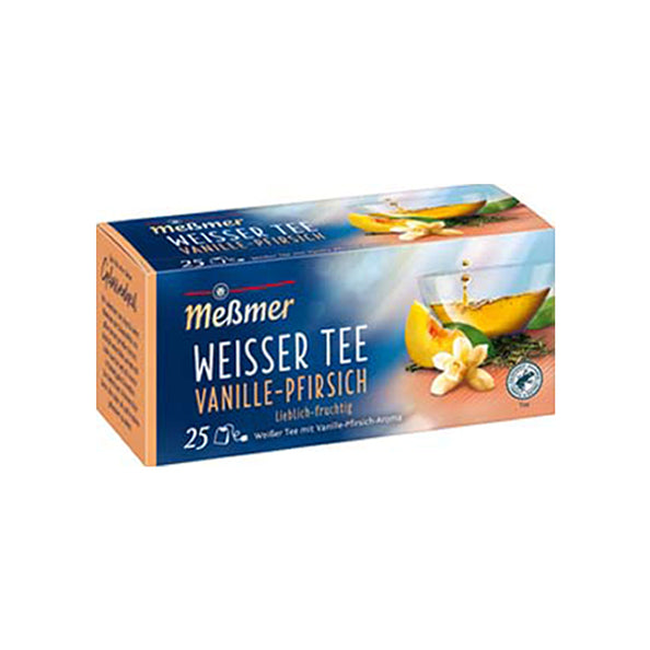 Messmer Weißer Tee Vanillegeschmack 25x 1,40gr (12 Stück)