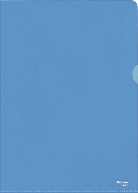 Esselte Standardansichtsordner A4 – 0,11 mm PP-Folie – 100 Stück – Blau