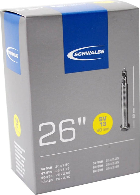 Schwalbe Innenrohr Sv13 26 Zoll 40 62-559 SV 60 mm extra lang