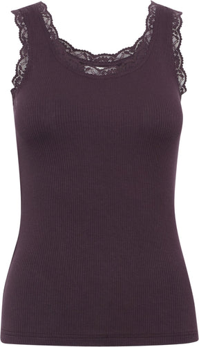 Kaffe kaomi top dames top - fudge