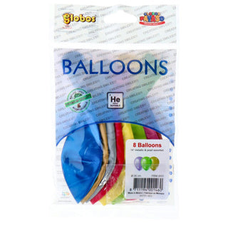 Ballon metallic 35 cm sortiert | 5 Stück