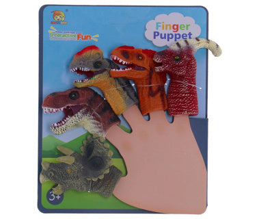 Fingerpuppe Dino | 4 Stück