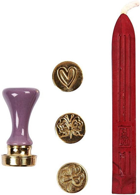 Kreativunternehmen https: www.cchobby.nl stamp-set-heart-clover-butterfly-d-18-mm-1-set
