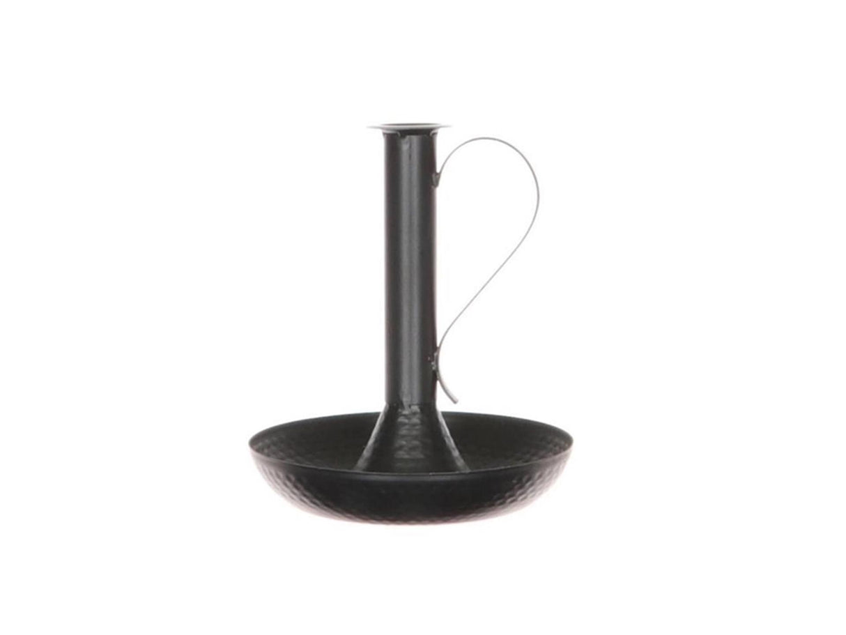 Hbx Natural Living Kerzenständer Metall D20.0h23.0 Schwarz