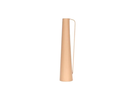 HBx natürliche lebende Vase Prime 13,4x11,5xh52cm Kaffeefarbe